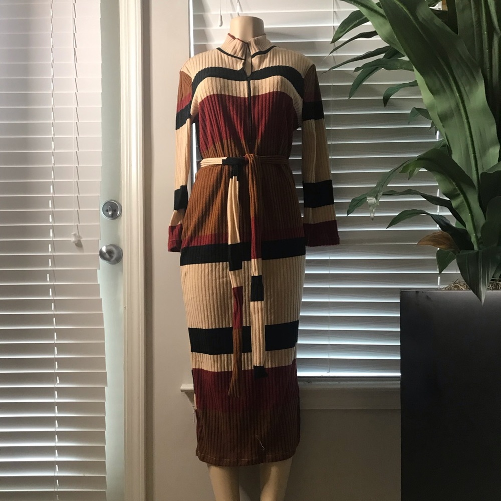 Plus size sweater dress